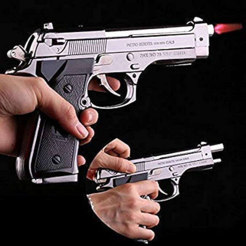 Full Metal Body Gas Lighter Toys - Image 3